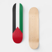 Skateboard Drapeau palestinien (Recto)