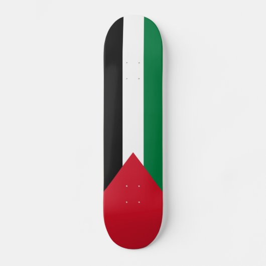 Skateboard Drapeau palestinien (Recto)