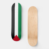 Skateboard Drapeau palestinien (Palestine) (Recto)