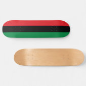 Skateboard Drapeau panafricain (Horz)