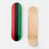 Skateboard Drapeau panafricain (Recto)