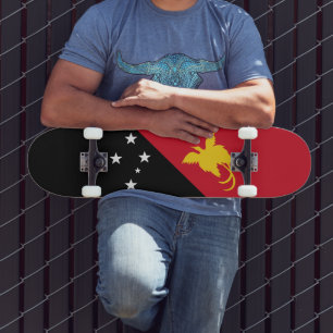 Skateboard Drapeau Papouasie-Nouvelle-Guinée