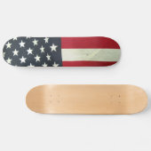 Skateboard Drapeau patriotique (Horz)