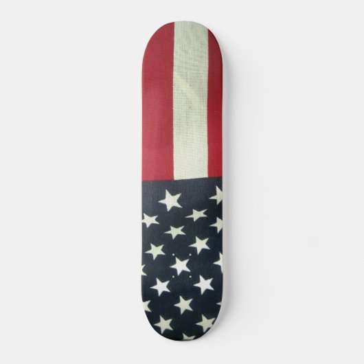 Skateboard Drapeau patriotique (Recto)