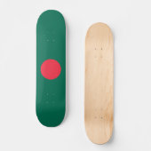 Skateboard Drapeau patriotique bangladais (Recto)