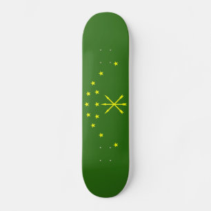 Skateboard Drapeau patriotique d'Adyguée