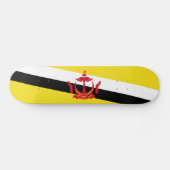 Skateboard Drapeau patriotique de Brunei (Horz)