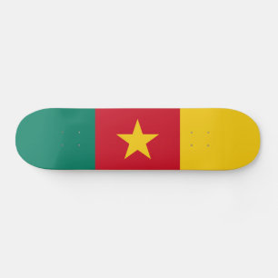 Skateboard Drapeau patriotique du Cameroun