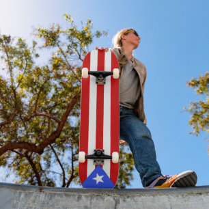 Skateboard Drapeau Porto Rico