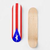 Skateboard Drapeau portoricain (Recto)