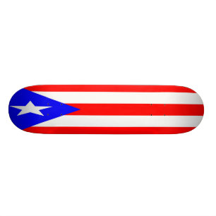 Skateboard Drapeau portoricain