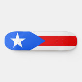 Skateboard Drapeau portoricain (Porto Rico) (Horz)