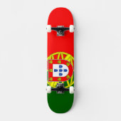 Skateboard Drapeau portugais (Recto)