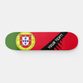 Skateboard Drapeau Portugal (Horz)
