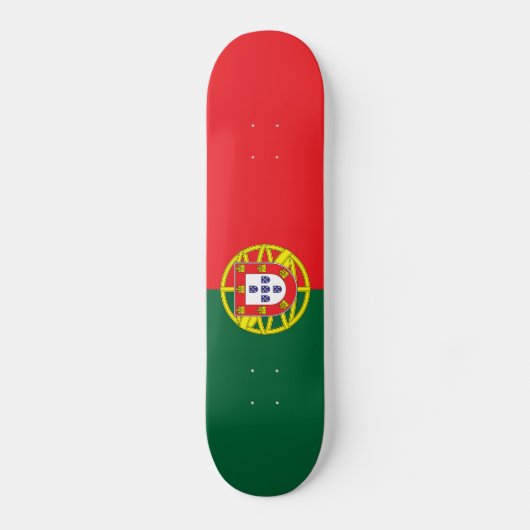 Skateboard Drapeau Portugal (Recto)