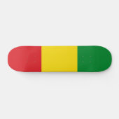 Skateboard Drapeau rastafarien Rasta Ethiopie (Horz)