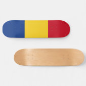 Skateboard Drapeau roumain (Roumanie) (Horz)