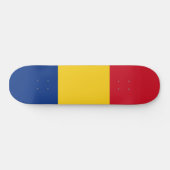 Skateboard Drapeau roumain (Roumanie) (Horz)