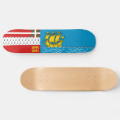 Skateboard Drapeau Saint-Pierre-et-Miquelon (Horz)