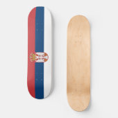 Skateboard Drapeau serbe (Recto)