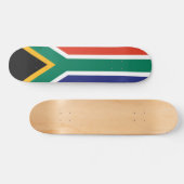 Skateboard Drapeau simple de l'Afrique du Sud (Horz)