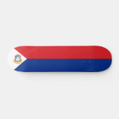 Skateboard Drapeau Sint Maarten (Horz)
