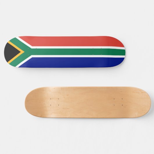 Skateboard Drapeau sud-africain (Horz)
