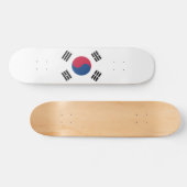 Skateboard Drapeau sud-coréen (Horz)