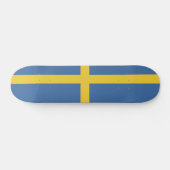 Skateboard Drapeau suédois (Horz)