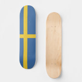 Skateboard Drapeau suédois (Recto)