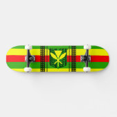 Skateboard Drapeau tribal de Kanaka Maoli (Horz)