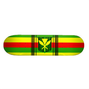 Skateboard Drapeau tribal de Kanaka Maoli