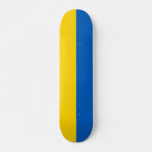 Skateboard Drapeau Ukraine (Devant)