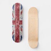 Skateboard Drapeau Union Jack - Crinké (Recto)