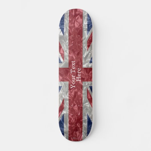 Skateboard Drapeau Union Jack - Crinké (Recto)