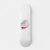 Skateboard Drapeau USA (Devant)
