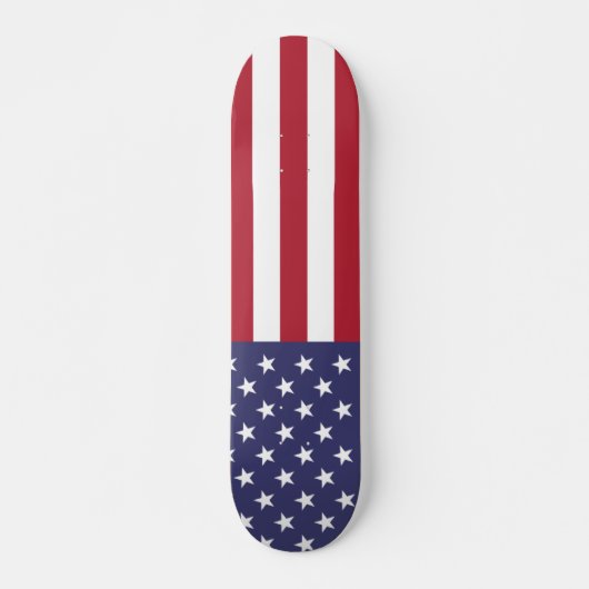Skateboard Drapeau USA, drapeau des États-Unis (Devant)