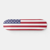Skateboard Drapeau USA, drapeau des États-Unis, drapeau améri (Horz)