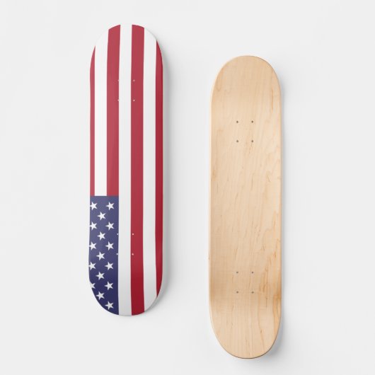 Skateboard Drapeau USA, drapeau des États-Unis, drapeau améri (Recto)
