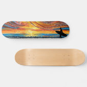 Skateboard Dreamtime Surf - Edition limitée Aboriginal Dot Ar (Horz)