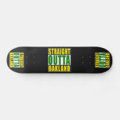 Skateboard Droit devant Oakland Green (Horz)