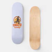 Skateboard Drôle de motivation de course de Bigfoot (Recto)