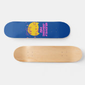 skateboard drôle "PURR FECT" (Horz)