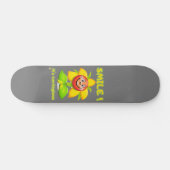 skateboard drôle "SMILE" (Horz)