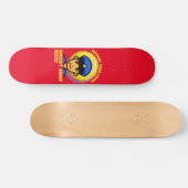 skateboard drôle "SUPPORT Your LOCAL DONUT SHOP" (Horz)