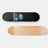 skateboard drôle "UGH PEOPLE! !" (Horz)