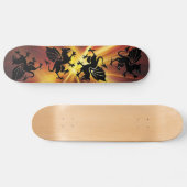 skateboard du dragon de feu (Horz)