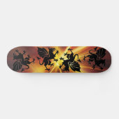 skateboard du dragon de feu (Horz)