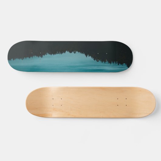 Skateboard du lac du soir (Horz)