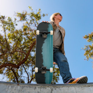 Skateboard du lac du soir